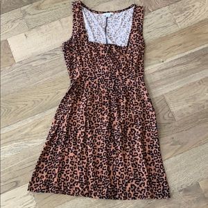 American Eagle leopard dress
